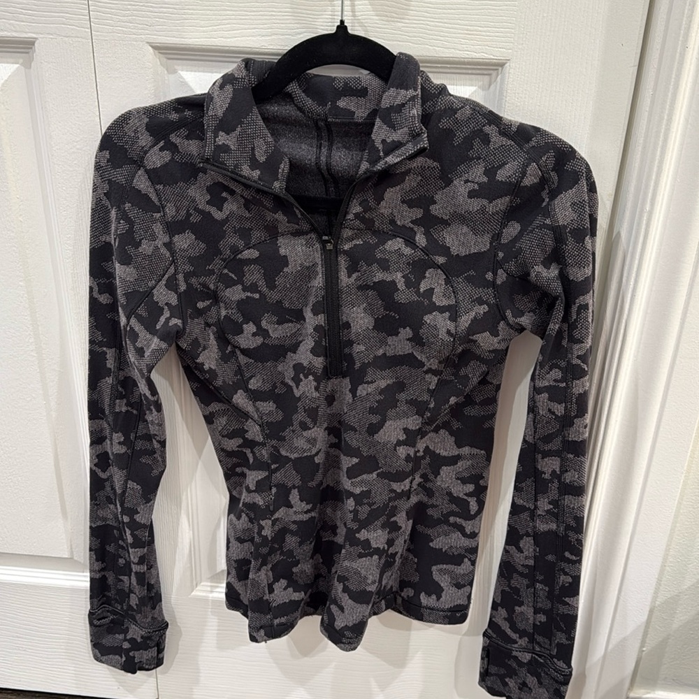 Camo Half Zip